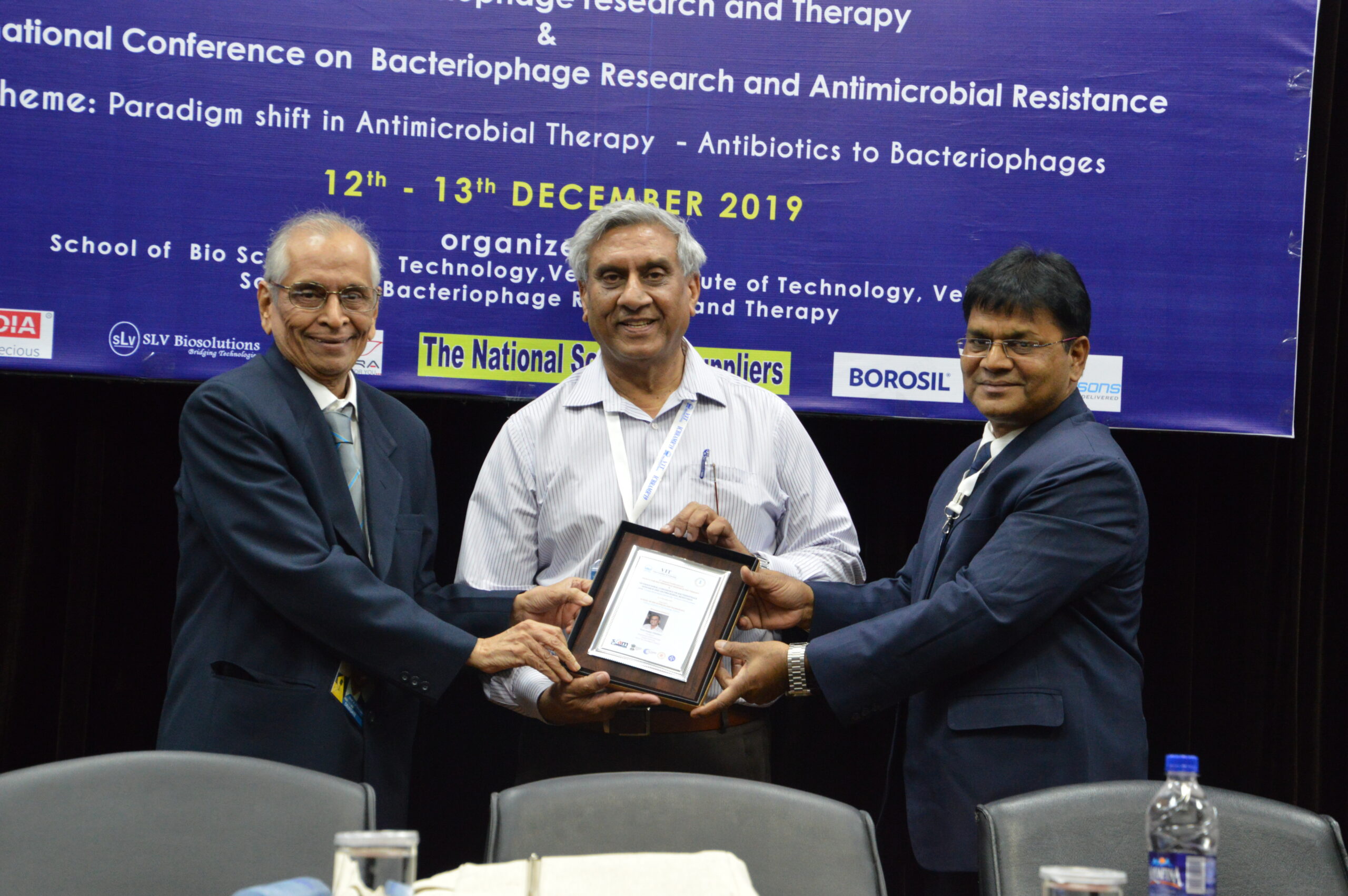 felicitation of SBRT president 2019 scaled